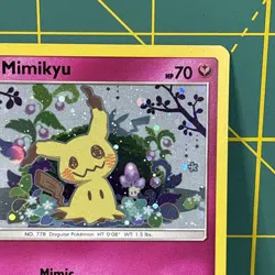 Mimikyu Promo SM163 Team Up Blister Pokemon Card Sun & Moon Holo - Image 5