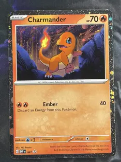 Charmander - 047 (Cosmos Holo) 047 Sv: Scarlet & Violet Promo Cards Holo - Image 2