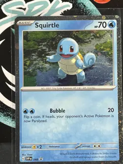Squirtle - 048 (Cosmos Holo) 048 Sv: Scarlet & Violet Promo Cards Holo - Image 1