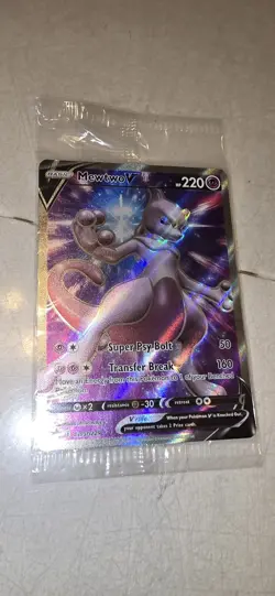 Mewtwo V SWSH229 SWSH: Sword & Shield Promo Cards Holo Sealed - Image 1