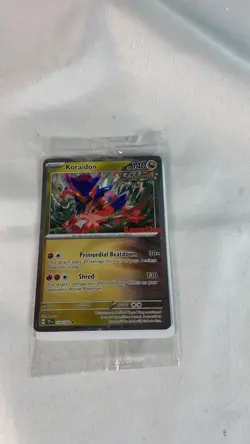 Pokemon TCG - Koraidon 119/162 Gamestop Exclusive Promo Card - Temporal Forces - Image 1