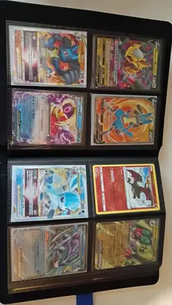 Pokemon Trading Card Game Blue Card Binder With 160 Cards And 1 Mystery Slab - Image 2