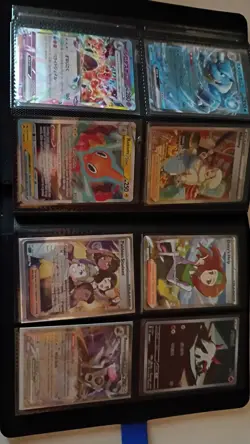 Pokemon Trading Card Game Blue Card Binder With 160 Cards And 1 Mystery Slab - Image 5