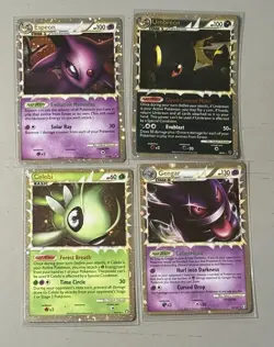 GENGAR 94/102, UMBREON 86/90, ESPEON 81/90, CELEBI 92/102!!! POKEMON 4 CARDS - Image 1