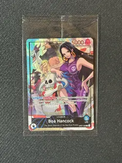 SEALED Boa Hancock OP07-038 PSA Magazine Alt Art Holo One Piece Card - Image 1