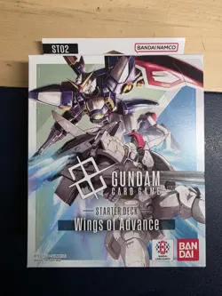 Gundam Card Game ST02 Wings Of Advance Starter Deck English Version Bandai - Image 1
