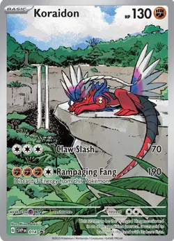 Koraidon 014 Sv: Scarlet & Violet Promo Cards Holo - NM - Image 1