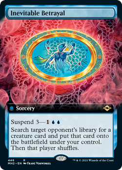 Inevitable Betrayal (Extended Art) FOIL Modern Horizons 2 PLD CARD ABUGames - Image 1