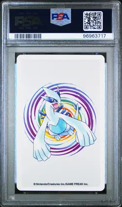 2000 POKEMON SILVER VERSION PLAYING CARDS 3 OF HEARTS #052 MEOWTH PSA 10 - Image 2