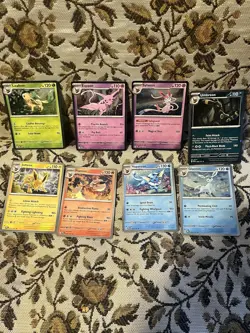 Prismatic Evolutions Costco 8 Cosmos Promo Cards Full Set Umbreon Glaceon - Image 1