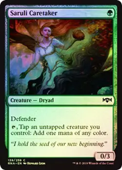 Saruli Caretaker FOIL Ravnica Allegiance PLD Green Common MTG CARD ABUGames - Image 1