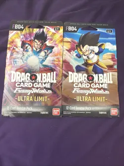 Dragon Ball Super Card Game Fusion World Ultra Limit 2 HANGER PACKS FB04 New - Image 1