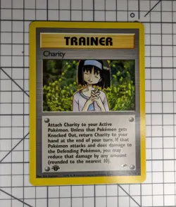 Pokemon Card Charity Gym Heroes 1st Edition Rare 99/132 Near Mint non holo - Image 1