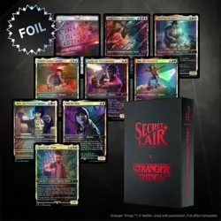 Magic the Gathering Secret Lair x Stranger Things FOIL Factory Sealed - Image 4