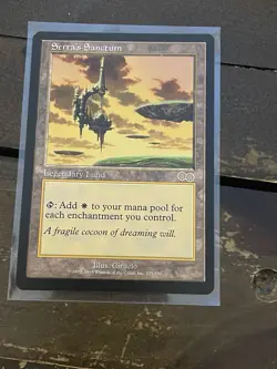 Serra's Sanctum Urza's Saga Regular Lightly Played - Image 2