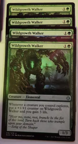 1x Wildgrowth Walker Explore MTG XLN 216 LP Ixalan Uncommon EDH - Image 1