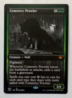 MTG - Cemetery Prowler - Innistrad: Double Feature 458 - Regular Mythic - Image 1