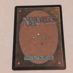 City of Brass 7th Edition Magic the Gathering LP White Bordered MTG 327/350 - Image 2