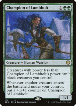 Champion of Lambholt [Starter Commander Decks] Magic MTG - Image 1