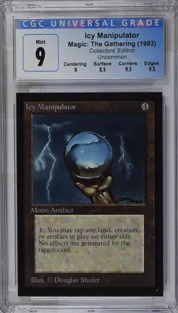 ICY MANIPULATOR Collectors Ed U CGC 9 MTG [Nostalgium] - Image 1