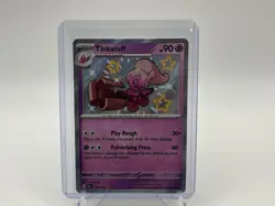 Tinkatuff - Baby Shiny Pokemon - #166 - Paldean Fates - Pokemon TCG - Image 1