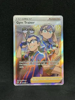 Pokemon-Gym Trainer (Full Art) 191/195 Silver Tempest Holo - Image 1
