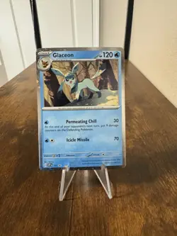 Glaceon SVP 171 - Pokemon TCG Scarlet & Violet - NM Black Star Promo COSMOS HOLO - Image 1