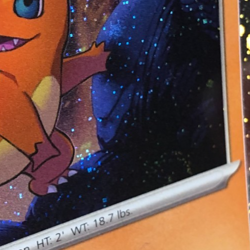 Pokemon TCG SVP Promo SVP 047 Cosmos Holographic Charmander w Swirl NM - Image 2
