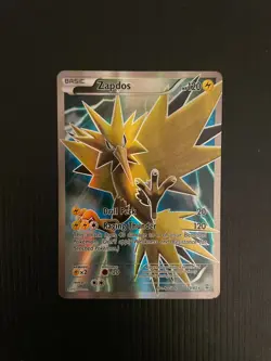 Pokemon TCG XY Zapdos Holo Generations 29/83 Full Art Ultra Rare - LP - Image 1