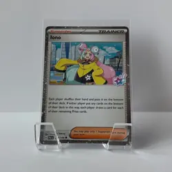 Pokemon TCG Paldea Evolved Iono Cosmos Holo 185/193 NM - English - Image 1
