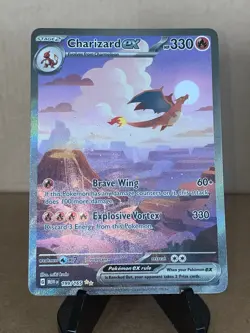 Charizard ex 199/165 Pokemon Scarlet & Violet 151 Special Illustration Rare SIR - Image 1
