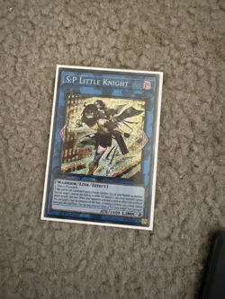 Yu-Gi-Oh! TCG S:P Little Knight AGOV-EN046 1st Edition Secret Rare - Image 1
