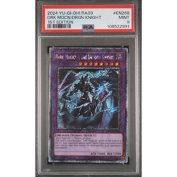 2024 YU-GI-OH! RA03 #EN268 Dark Magician The Dragon Knight 1ST EDITION MINT 9 - Image 1