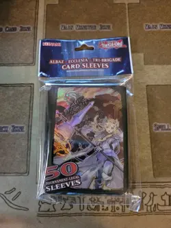 YUGIOH ALBAZ - ECCLESIA - TRI-BRIGADE CARD SLEEVES 50 SEALED - Image 1