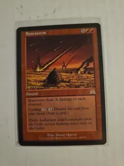 Starstorm Onslaught NM Red Rare MAGIC THE GATHERING MTG CARD - Image 1