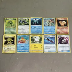 Random set of Pokemon cards- common lot of 10 ￼ - Image 1