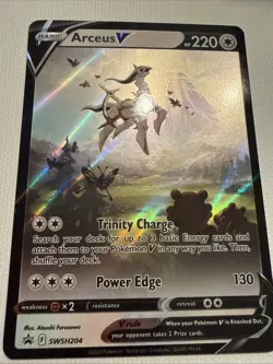 Arceus V SWSH204 SWSH: Sword & Shield Promo Cards Holo - Image 1
