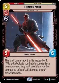 Darth Maul Revenge at Last (Star Wars Unlimited) Normal - Image 1
