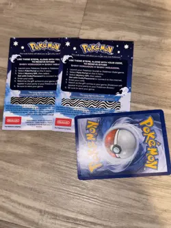 Shiny Koraidon & Miraidon Pokemon Scarlet Violet Code Card -Gamestop- 2 Of Them - Image 1