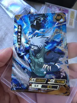 KaYou Naruto TCG CCG Trading Card Hatake Kakashi SSP NR-BP-018 rare box hit（8.4） - Image 1