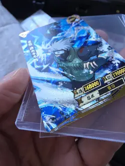 KaYou Naruto TCG CCG Trading Card Hatake Kakashi SSP NR-BP-018 rare box hit（8.4） - Image 4