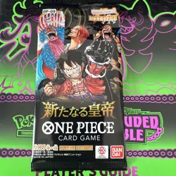 1 Pack ONE PIECE Card Game The Four Emperors OP-09 Booster Pack Japanese Sealed - Image 1