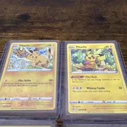 Pokemon Card Pikachu Set Of 4 Cards - Image 2