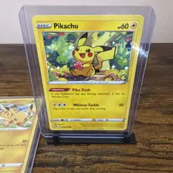 Pokemon Card Pikachu Set Of 4 Cards - Image 5