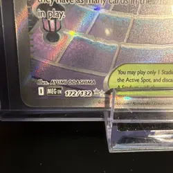 Pokemon TCG Mystery Garden Trainer Card Holo Rare NM 172/132 Mega Evolution - Image 2