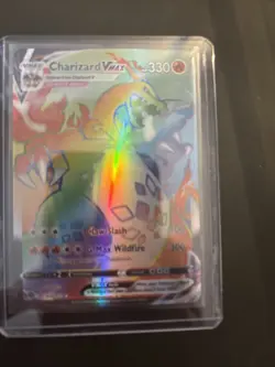 Pokemon TCG Charizard VMAX Champions Path Secret Rainbow Rare Card - Image 1