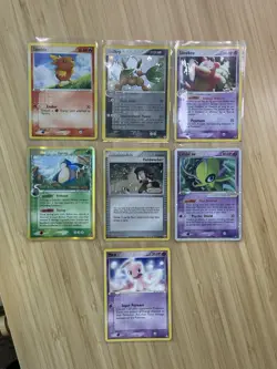 Pokemon TCG Lot of 7 EX Era Cards - Image 1