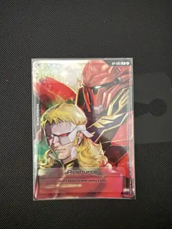 Resource Full Frontal & Sinanju RP-006 Promo English Gundam Card Game - Image 1