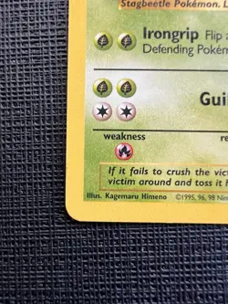 Pokemon TCG Pinsir Jungle Card 25/64 Unlimited Rare MP - Image 5