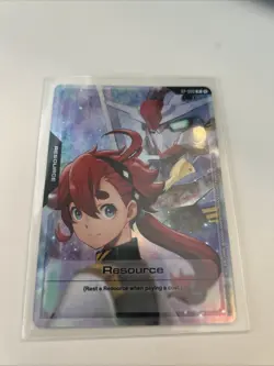 Gundam Card Game Suletta Mercury Resource Promo Card Bandai Card Fest 25-26 - Image 1